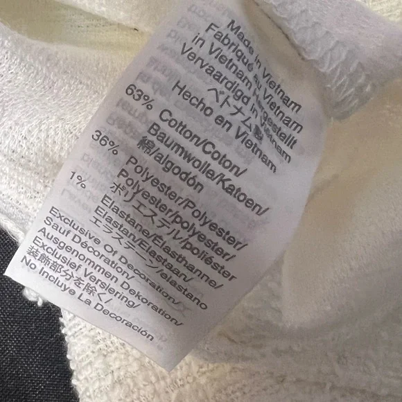 J. CREW White Textured Sleeveless Shell Top - Picture 5 of 5